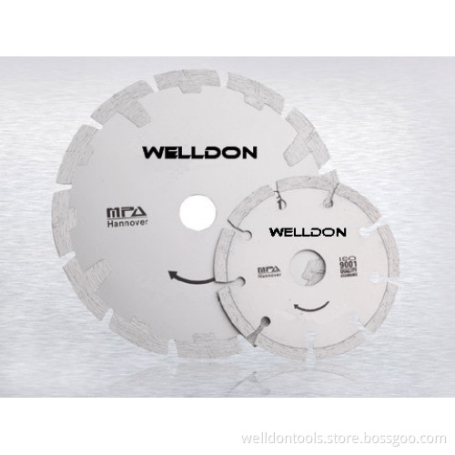 Press Sintered Segmented Saw Blades (01wd-45)